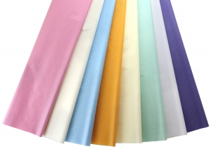 Tissue Asstmt. Non-bleeding - 24 Sheets 20"x30" (3 Ea Of 8 Colors) - Pastels